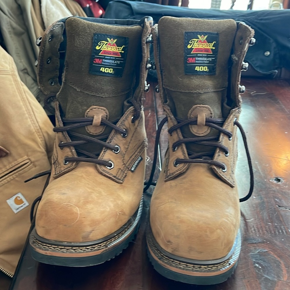 Thorogood work boots size 8 waterproof